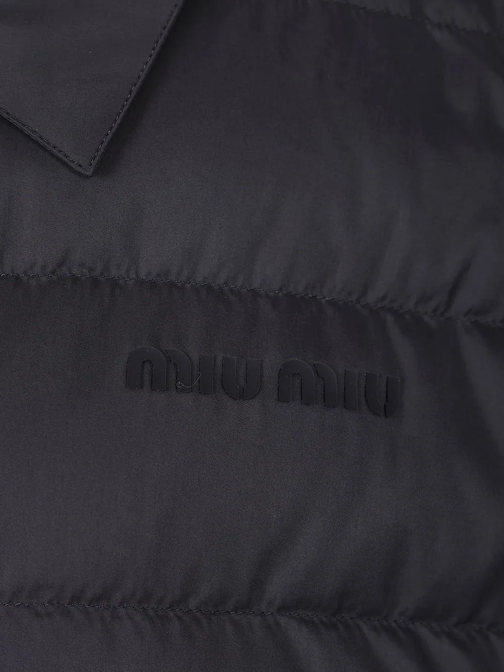 Miu Miu Button-Up Quilted Gilet