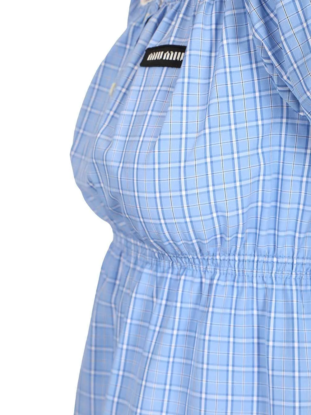 Miu Miu Checked Mini Dress