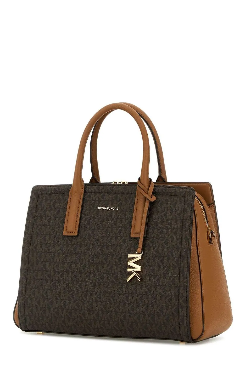Laila Medium Signature Logo Satchel