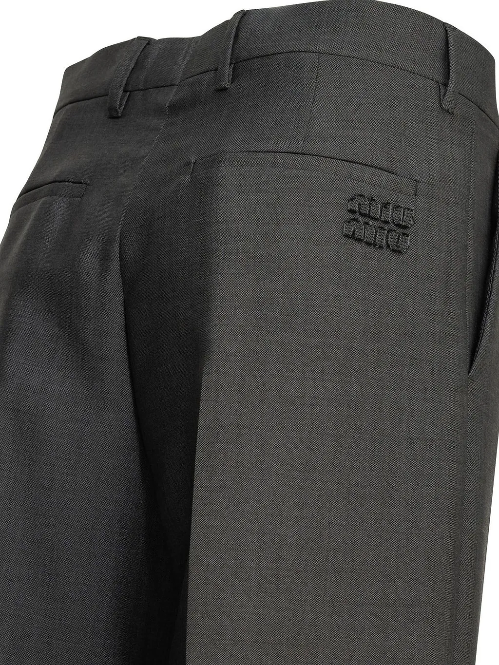 Miu Miu Concealed-Fastened Tailored Trousers