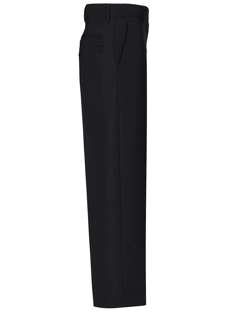 Miu Miu Concealed-Fastened Tailored Trousers
