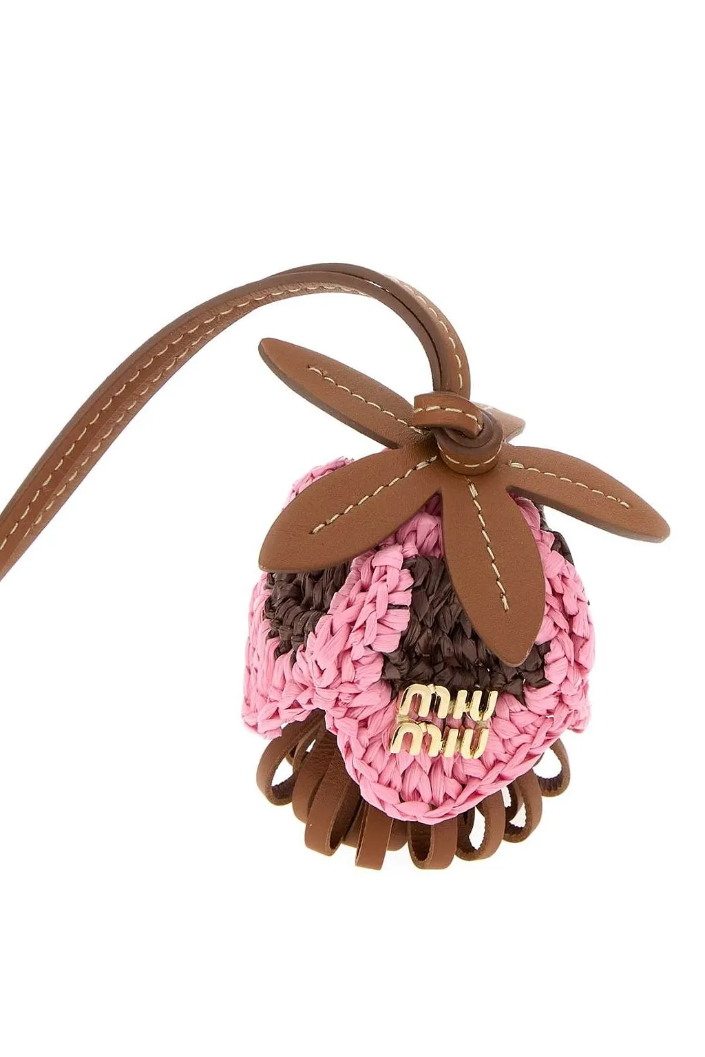 Miu Miu Crochet Flower Bag Charm