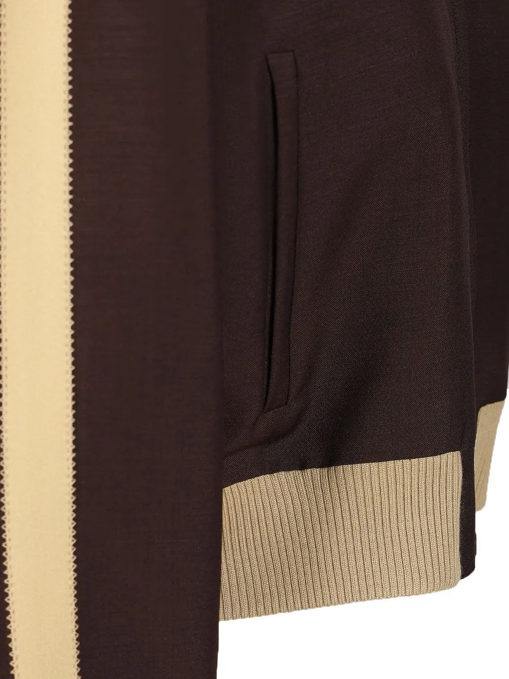 Miu Miu Cropped Zip-Up Knitted Jacket
