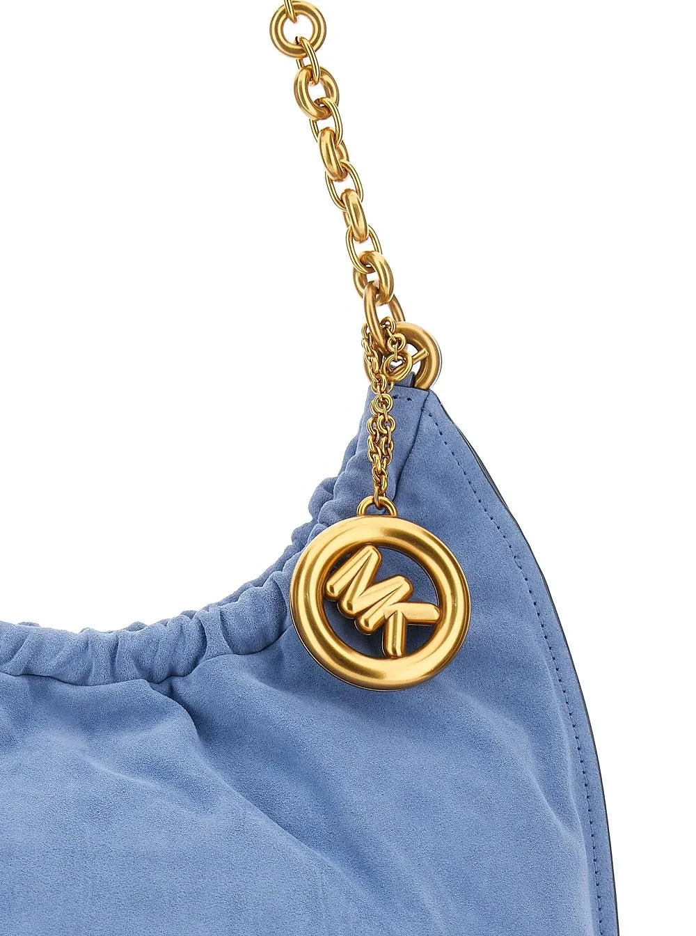 Logo Charm Clutch Bag