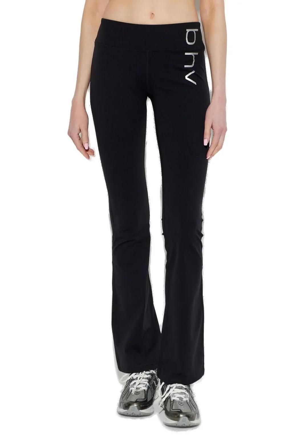 Misbhv Logo Printed Flared Leggings