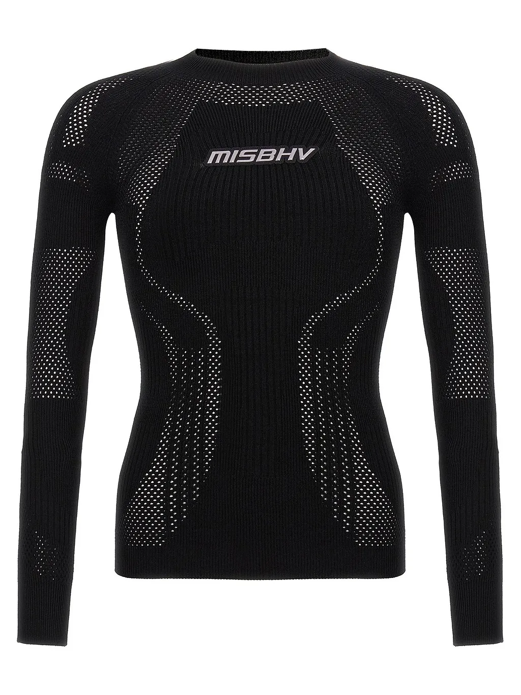 Misbhv Openwork Long-Sleeved Future Sport Top