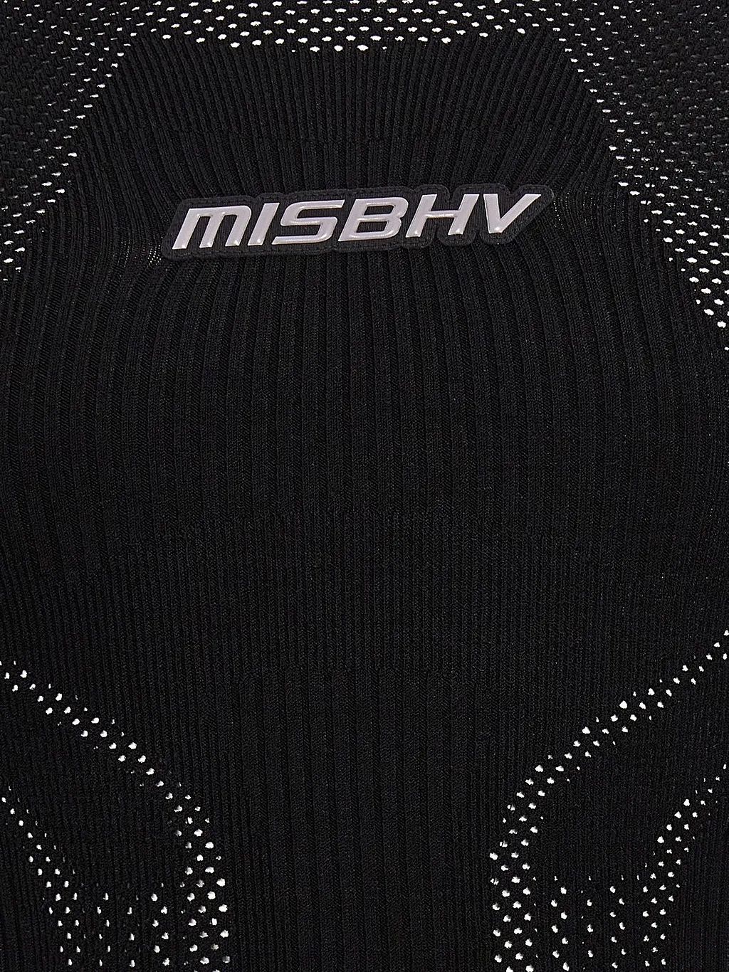 Misbhv Openwork Long-Sleeved Future Sport Top