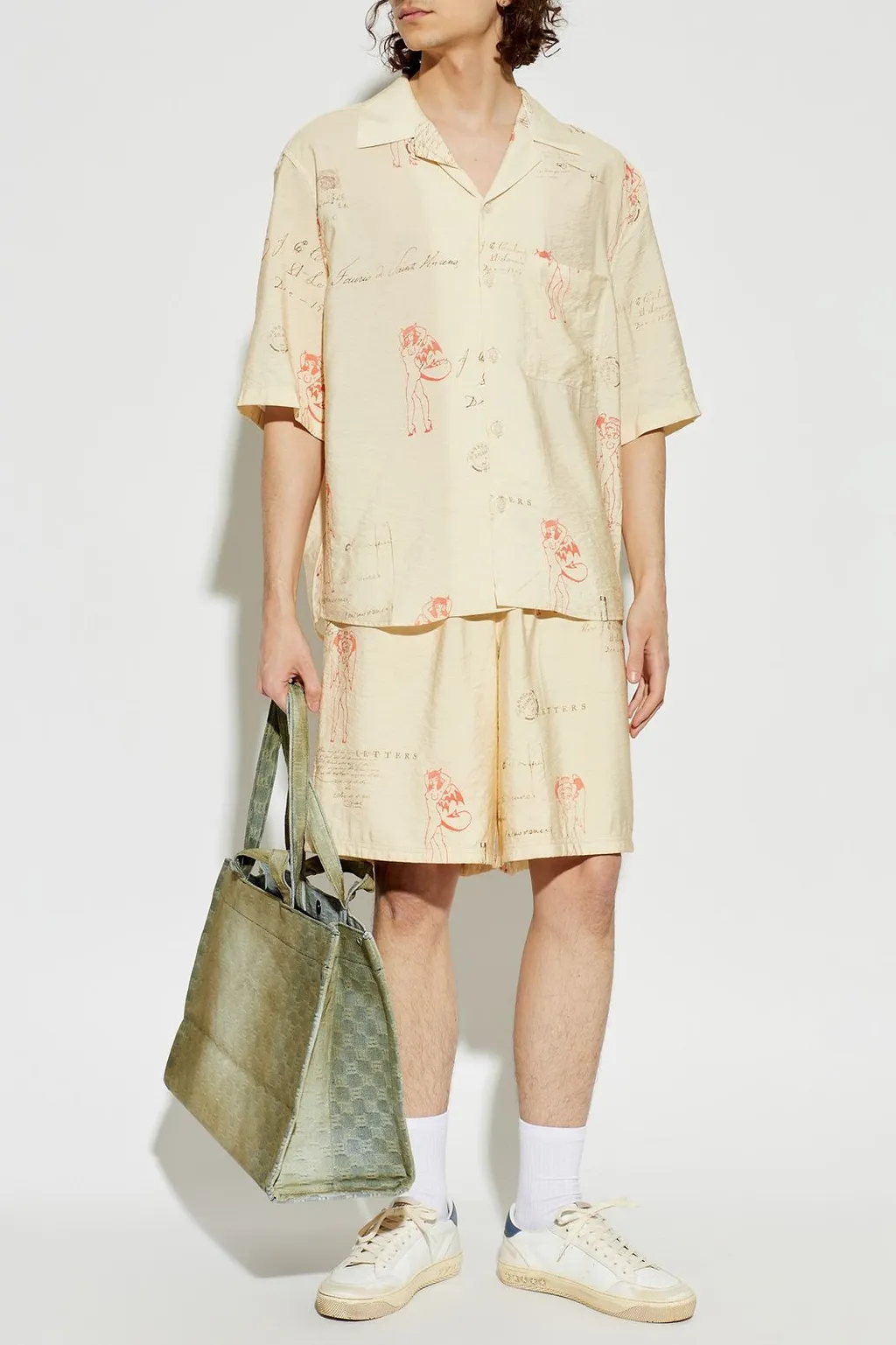 Misbhv Printed Camp-Collar Shirt