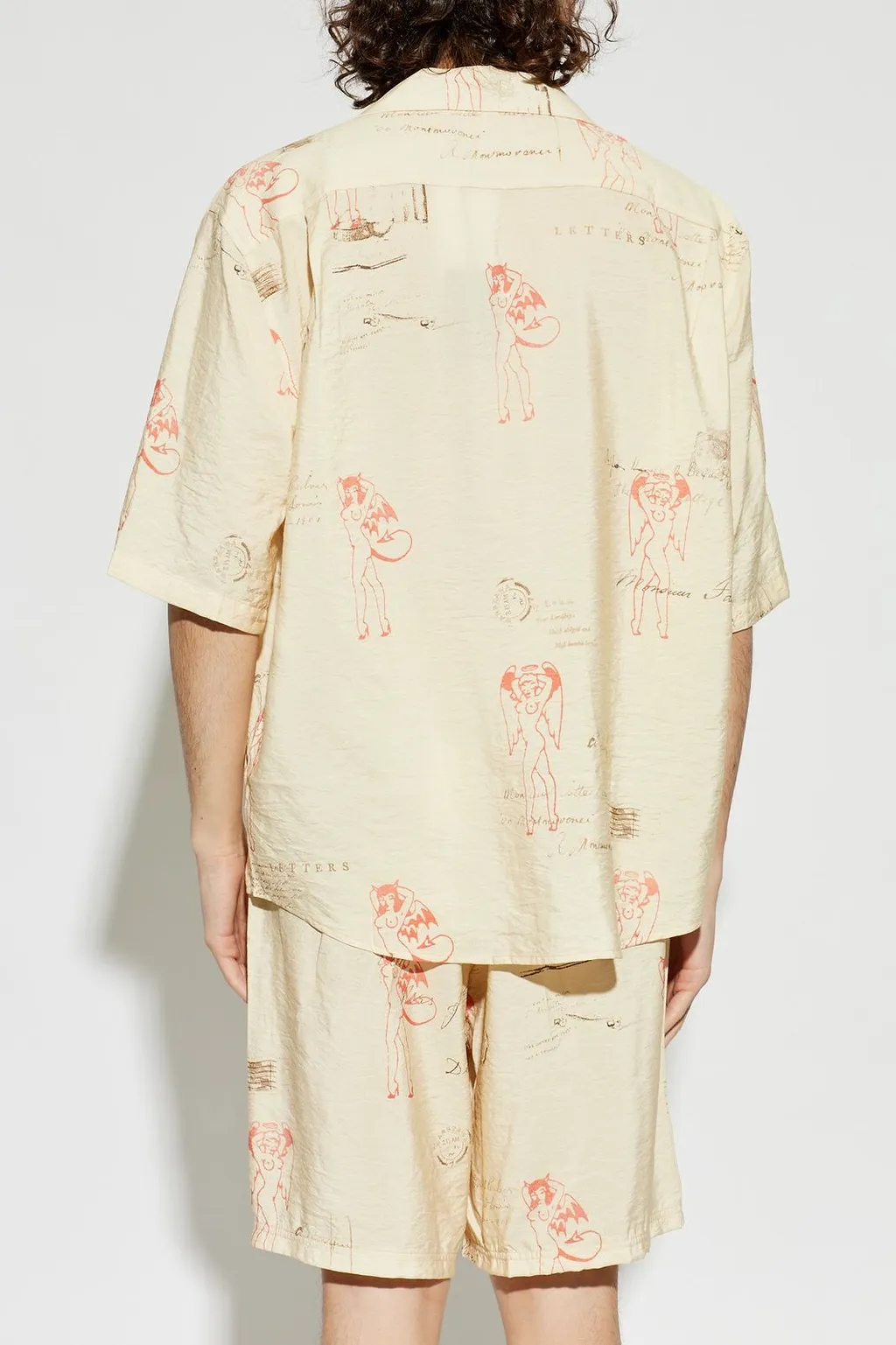 Misbhv Printed Camp-Collar Shirt