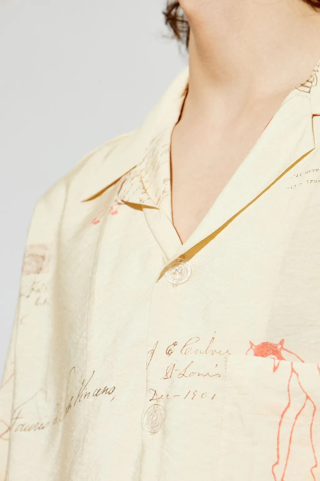 Misbhv Printed Camp-Collar Shirt
