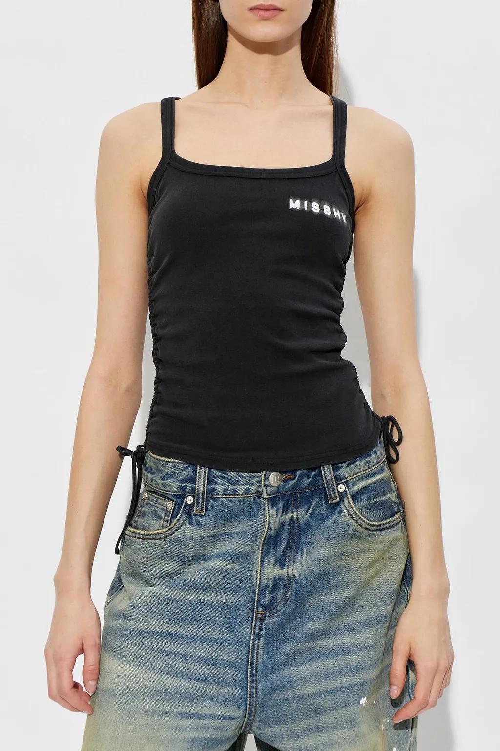 Misbhv Ruched Strappy Top