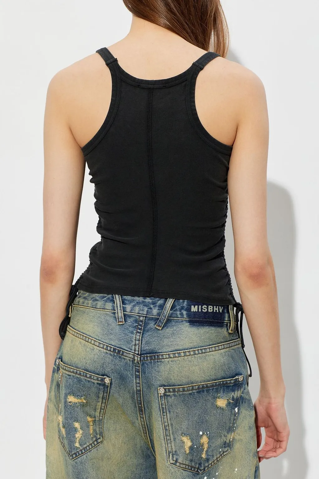 Misbhv Ruched Strappy Top
