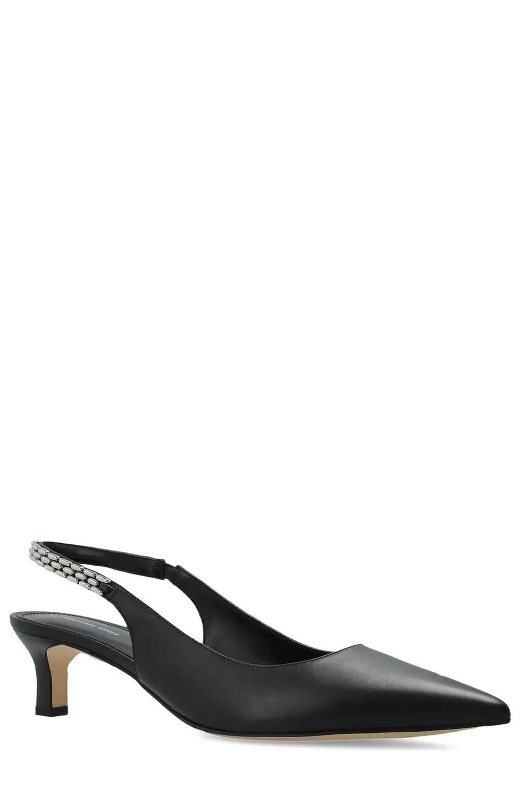 Michael Michael Kors Marcia Leather Slingback Pumps