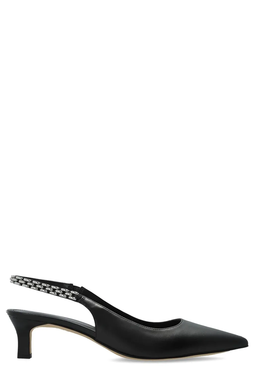 Michael Michael Kors Marcia Leather Slingback Pumps