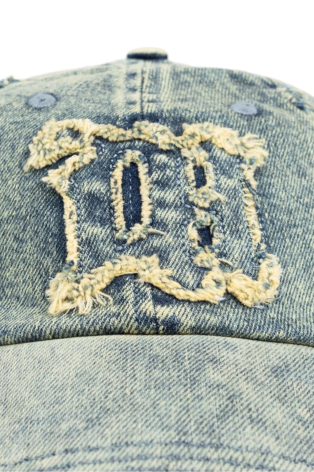 Misbhv X Esther Yu Sunset Distressed Denim Cap
