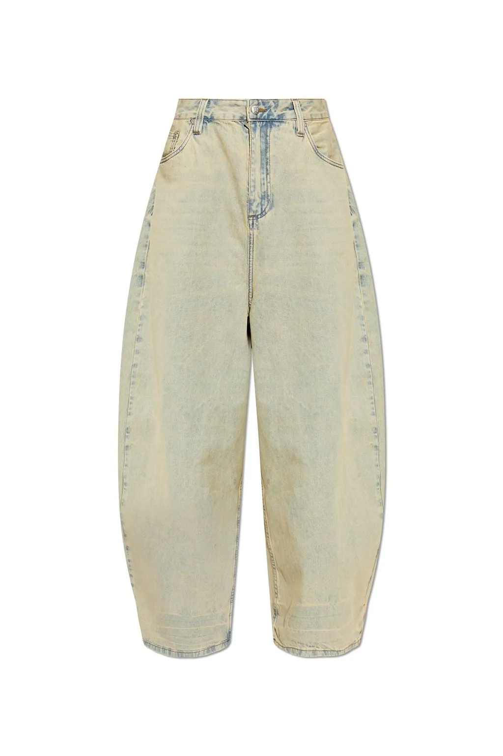 Misbhv Vintage-Effect Wide-Leg Jeans