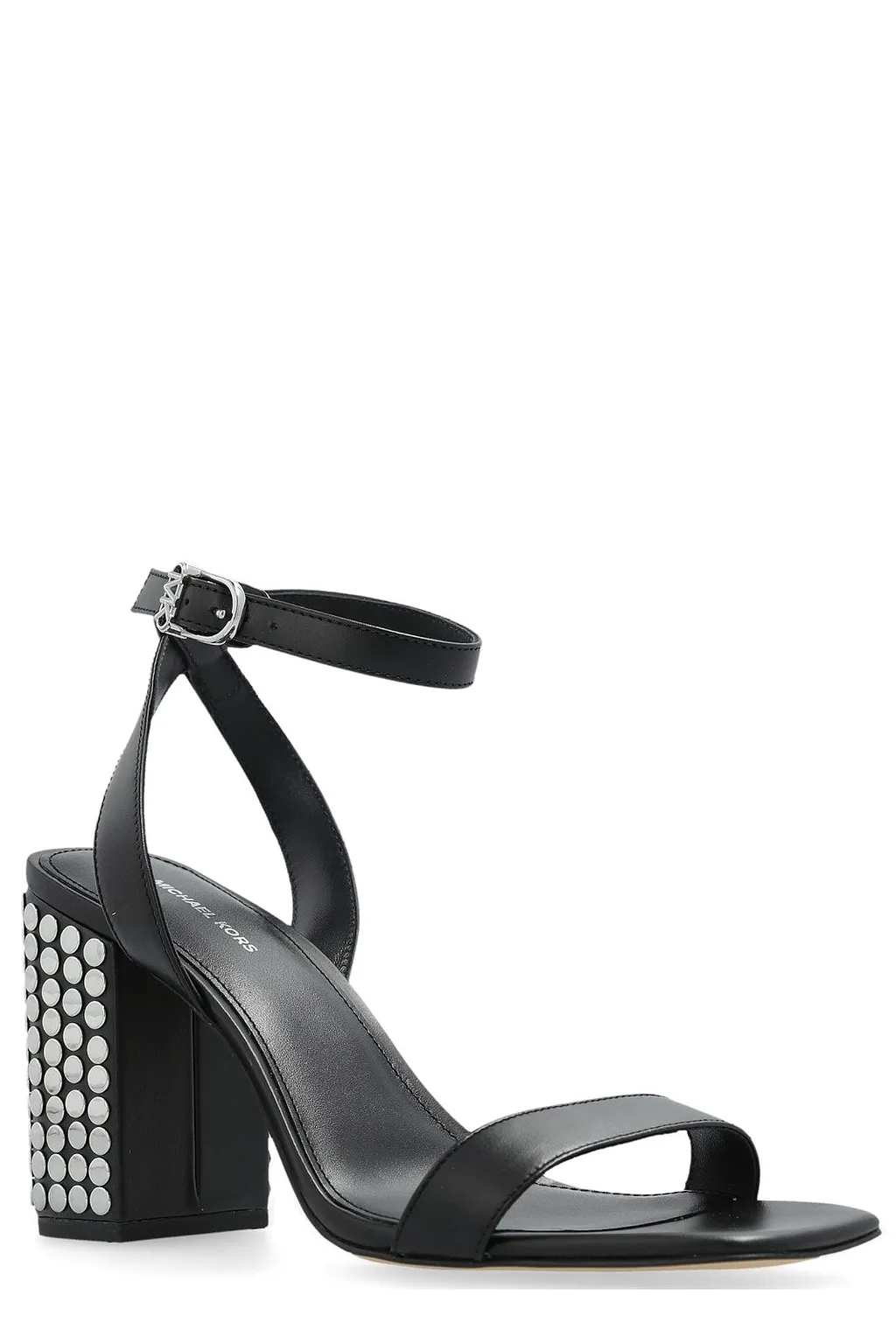 Merriam Studded Block Heel Sandals