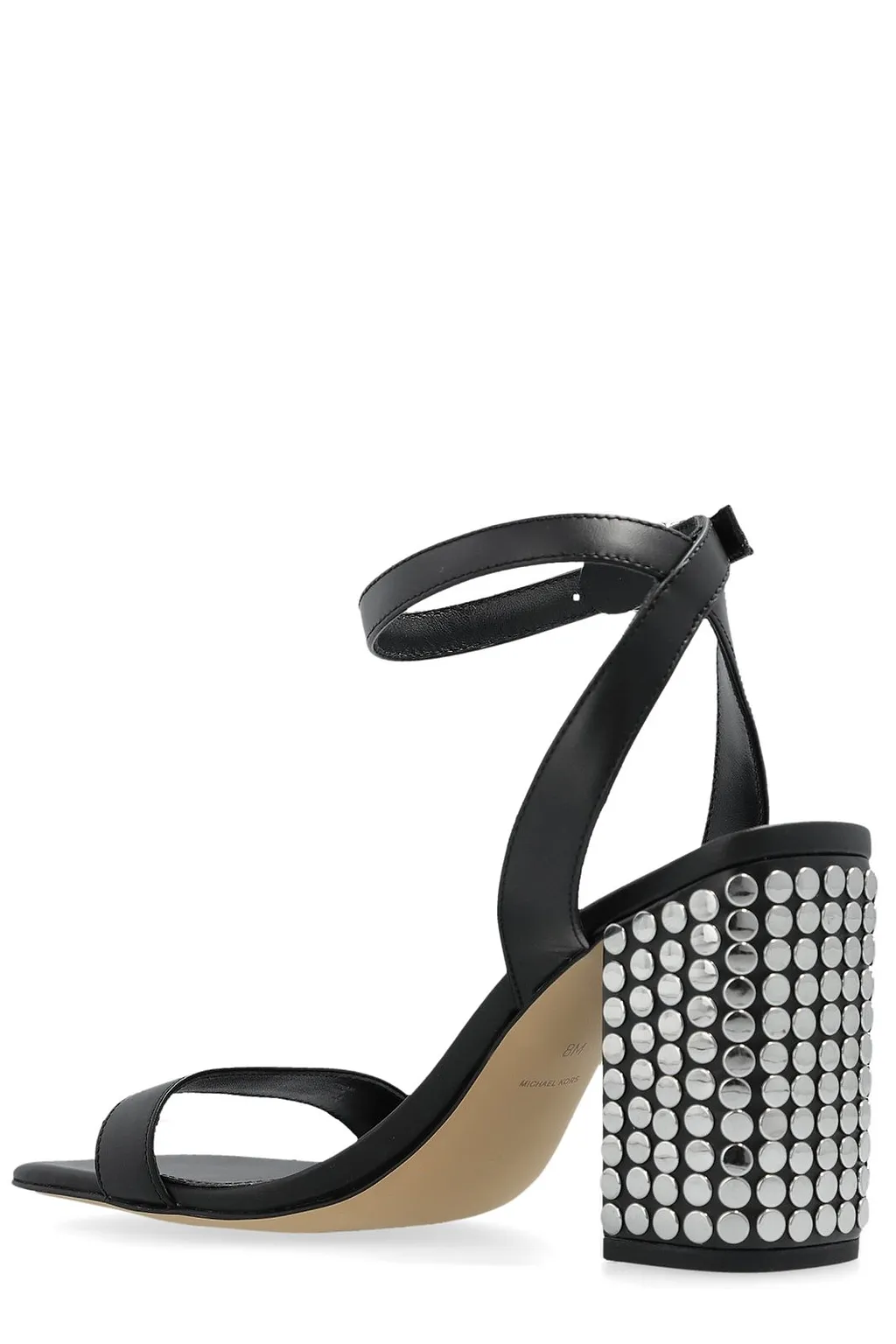 Merriam Studded Block Heel Sandals