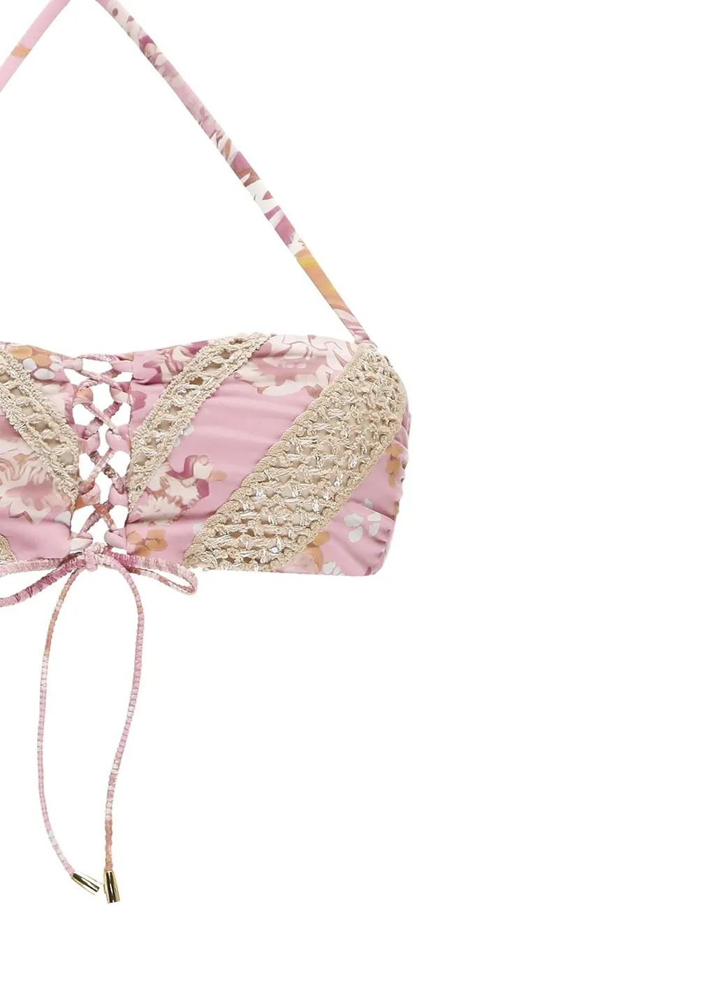Gloria Lace-Up Bikini Set