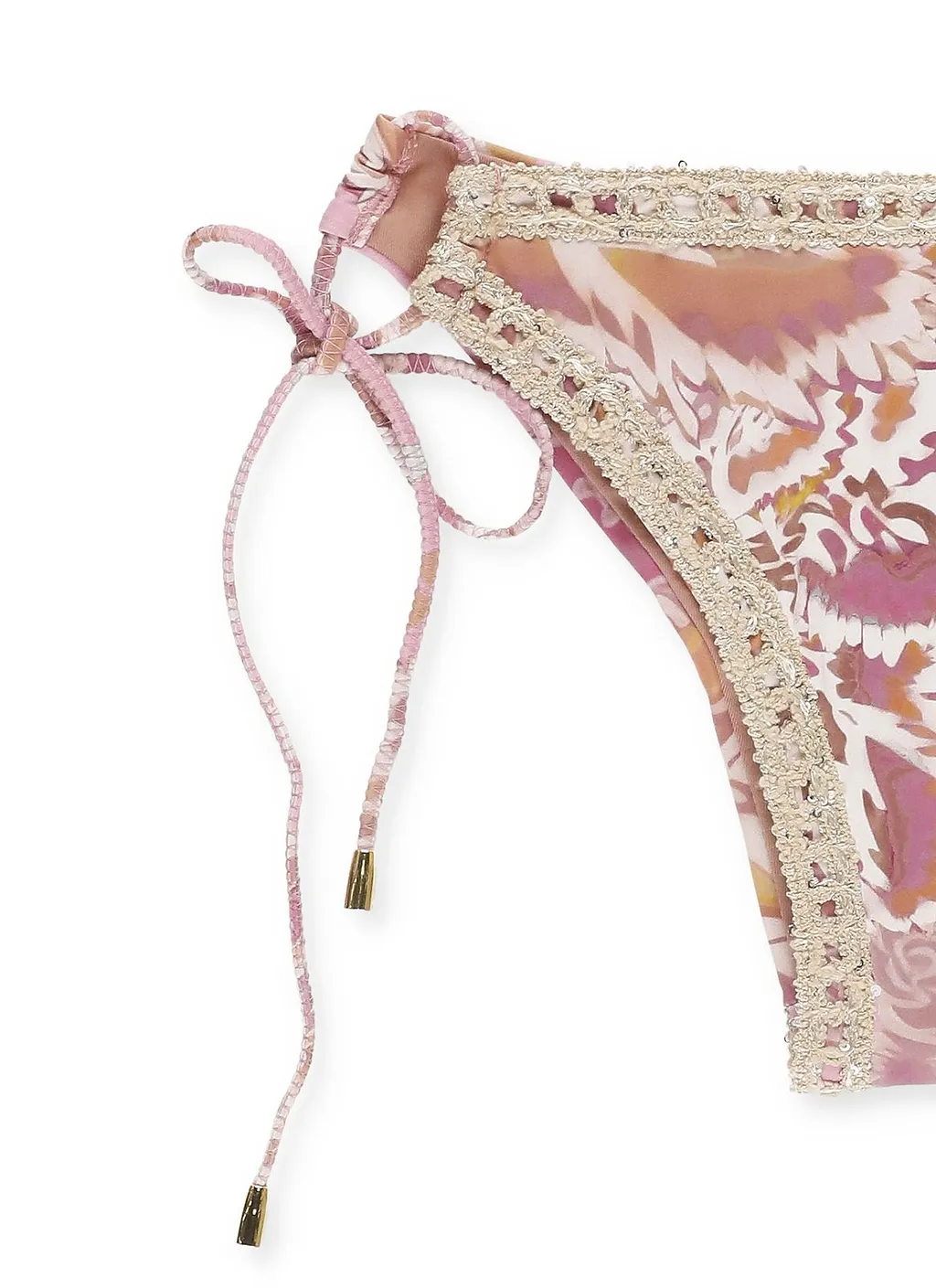 Gloria Lace-Up Bikini Set