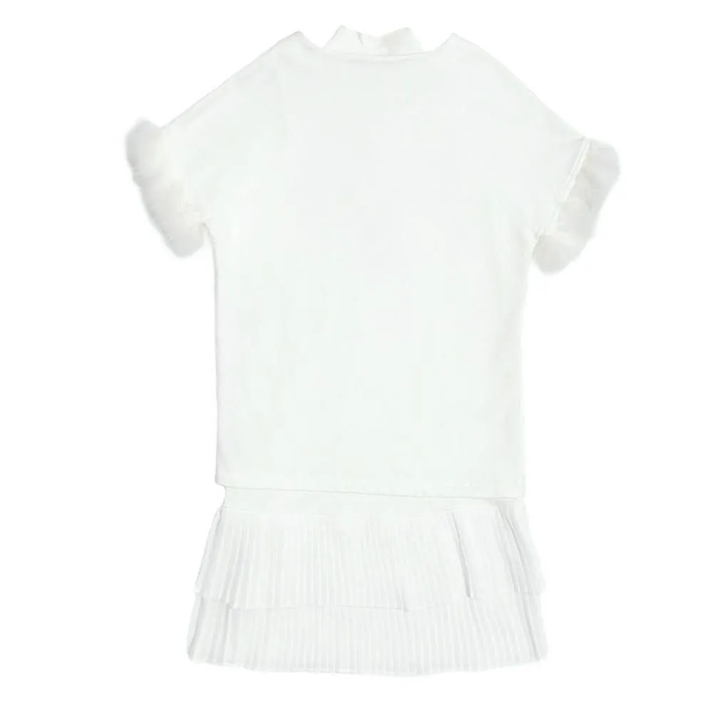 Miss Blumarine Embellished Dress