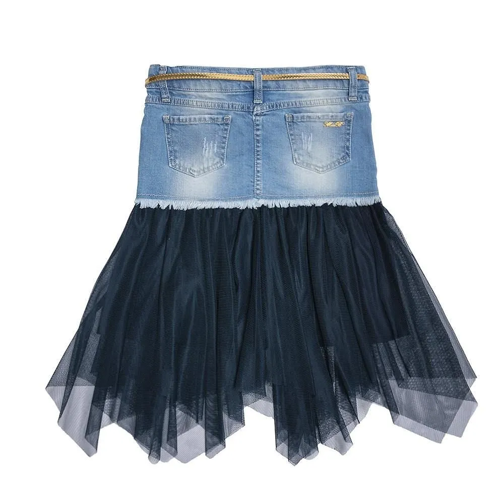 Miss Blumarine Tulle Skirt