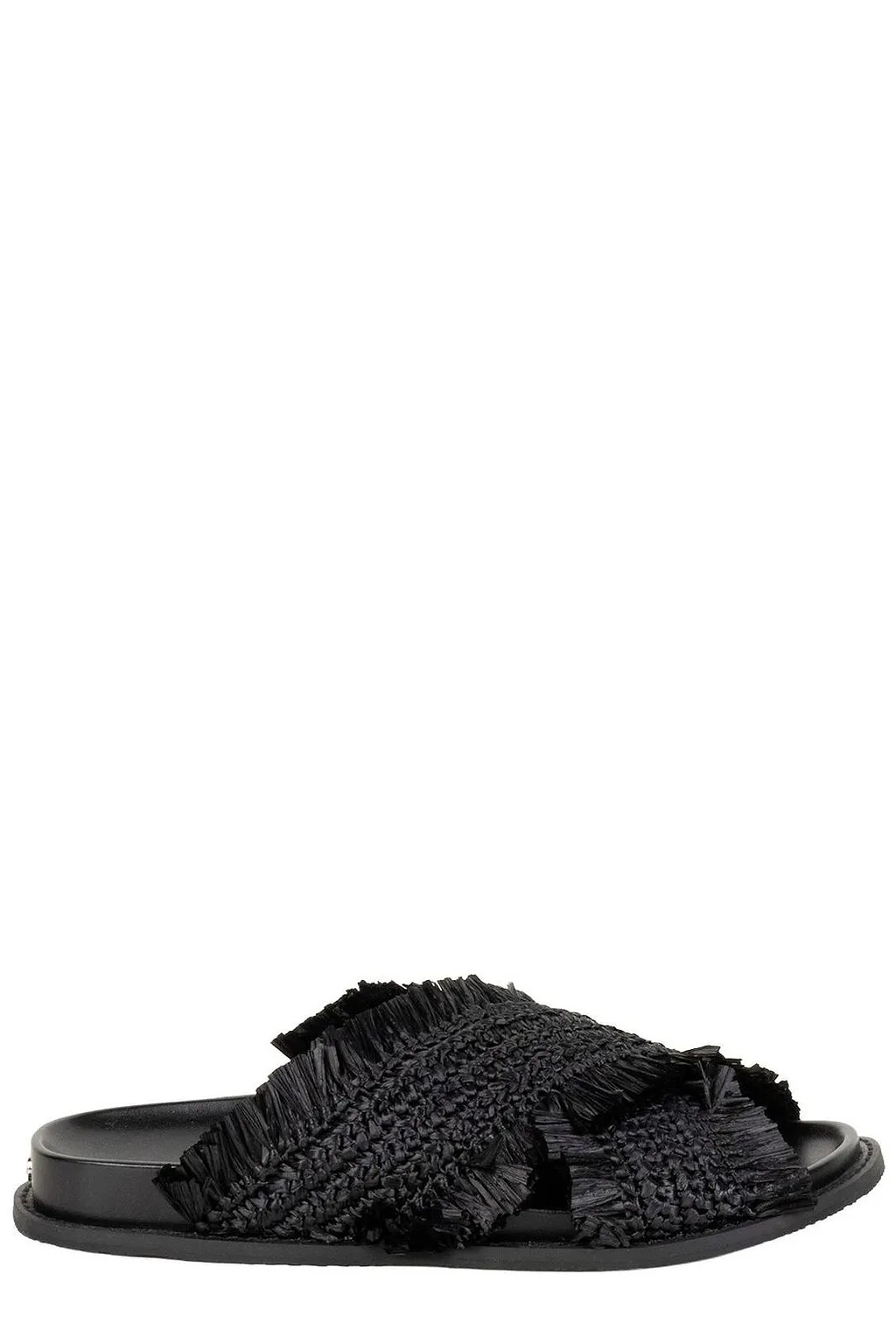 Peyton Fringe Crocheted Sandals