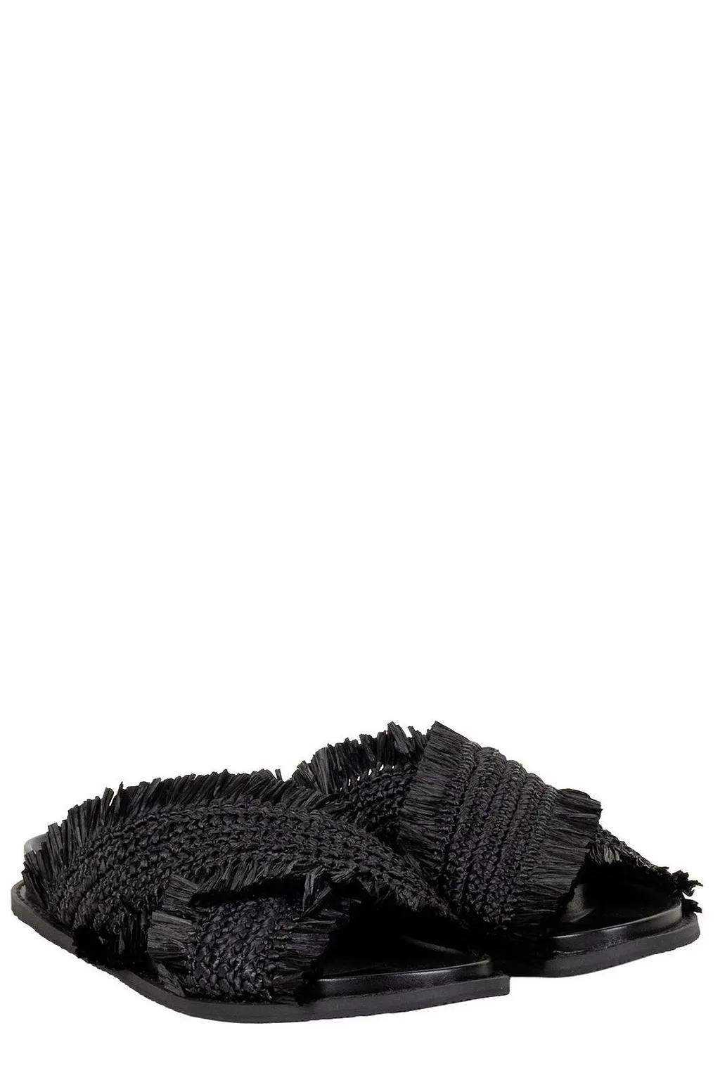 Peyton Fringe Crocheted Sandals