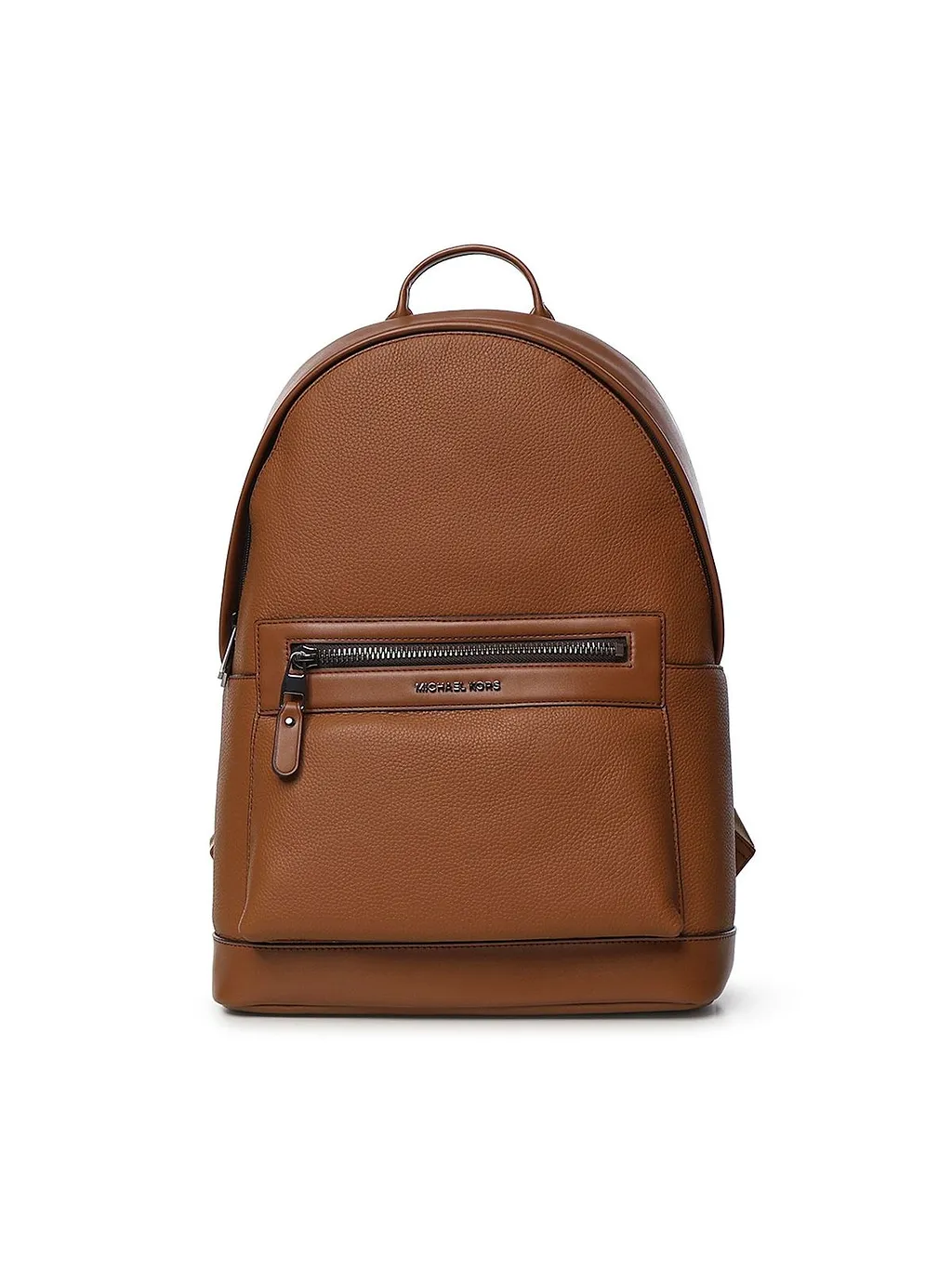 Pebbled Zip Pocket Backpack