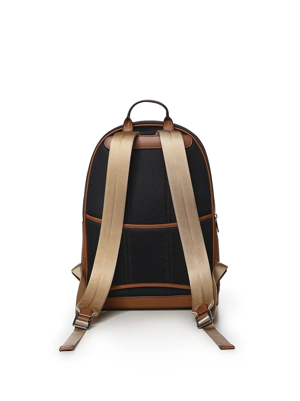 Pebbled Zip Pocket Backpack