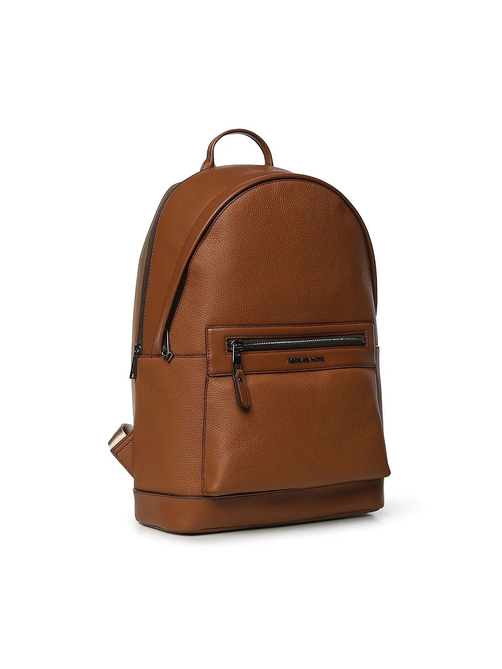 Pebbled Zip Pocket Backpack
