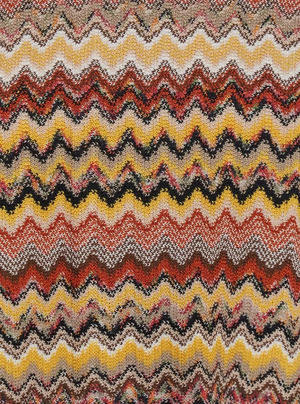 Fringed Knitted Poncho