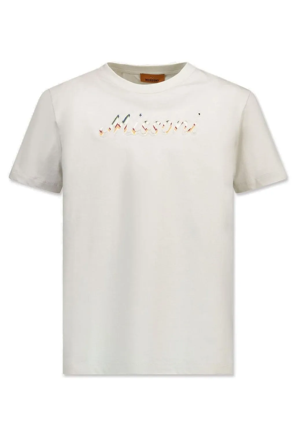 Missoni Kids Logo-Detail Crewneck T-Shirt