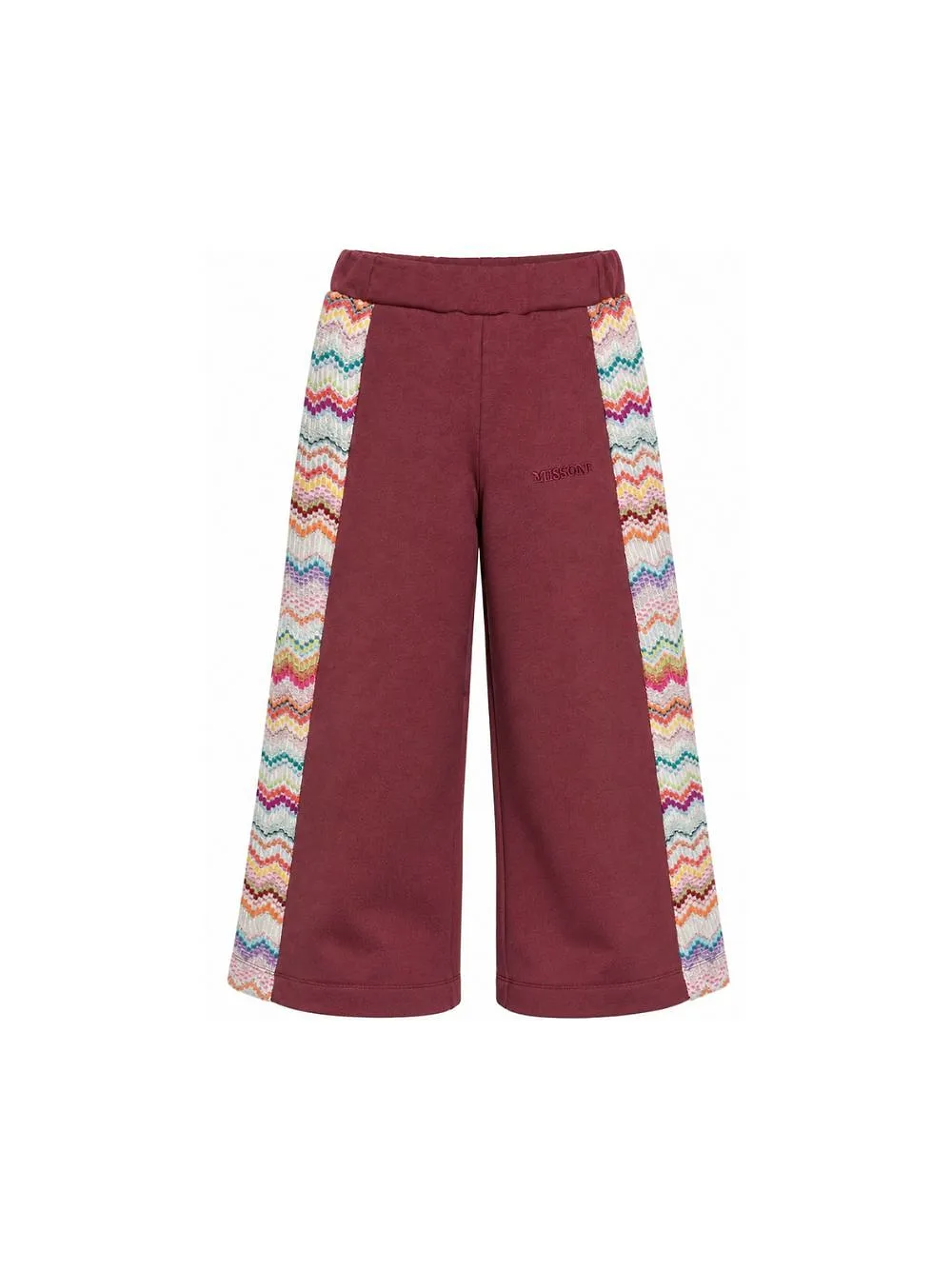 Missoni Kids Logo Embroidered Track Pants