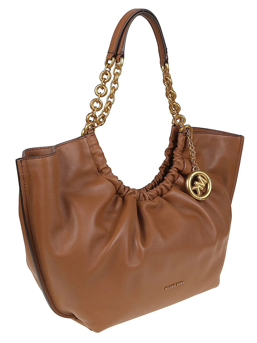 Michael Michael Kors Ruched Chain Tote Bag