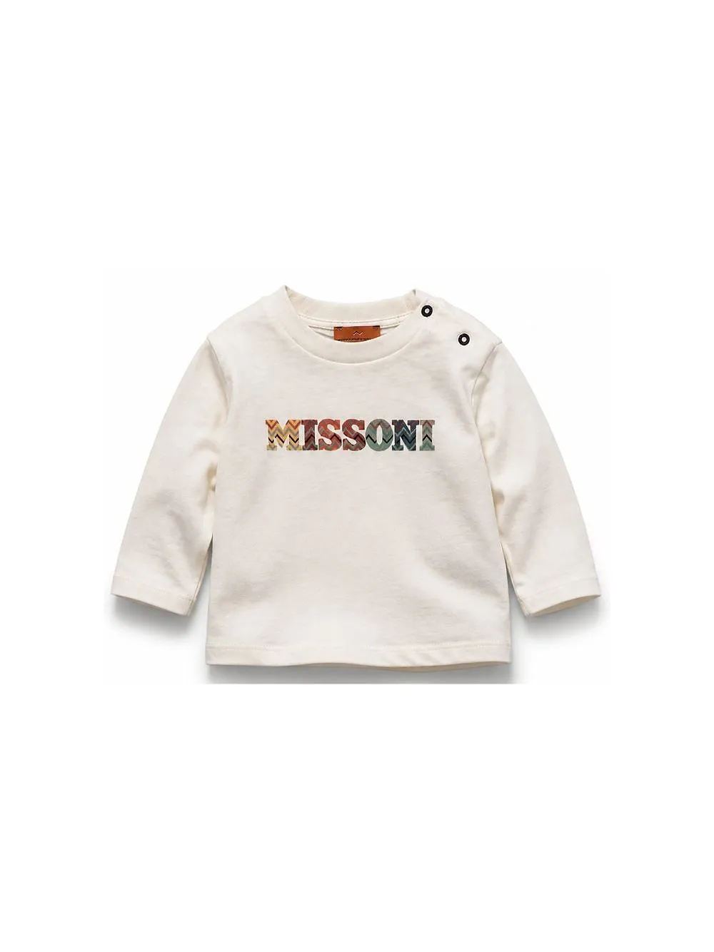 Missoni Kids Logo Printed Crewneck T-Shirt