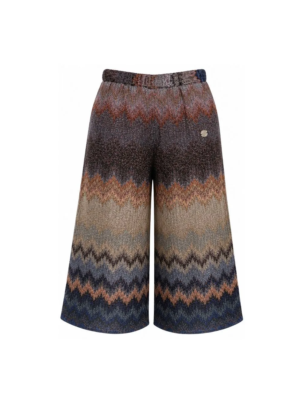 Missoni Kids Zig-Zag Wide Leg Pants