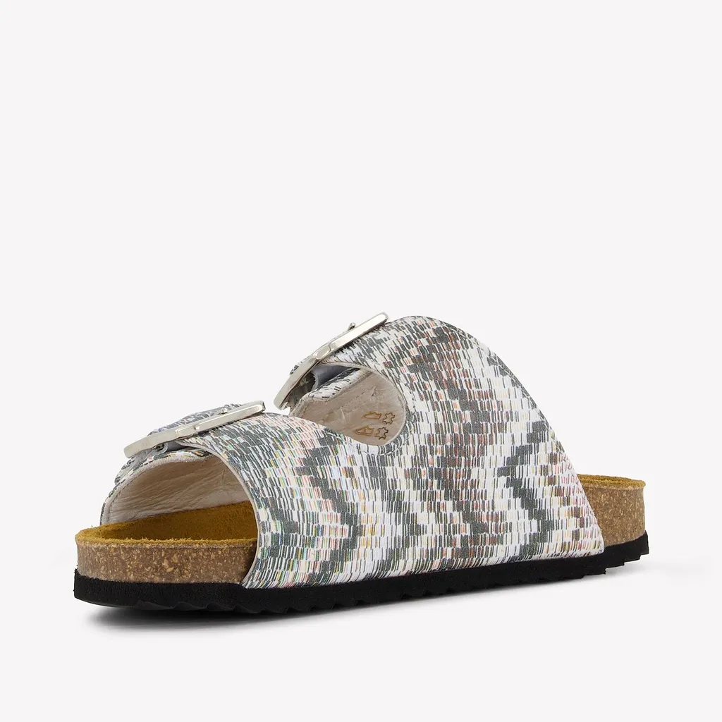 Missoni Kids Zigzag Buckled Slides