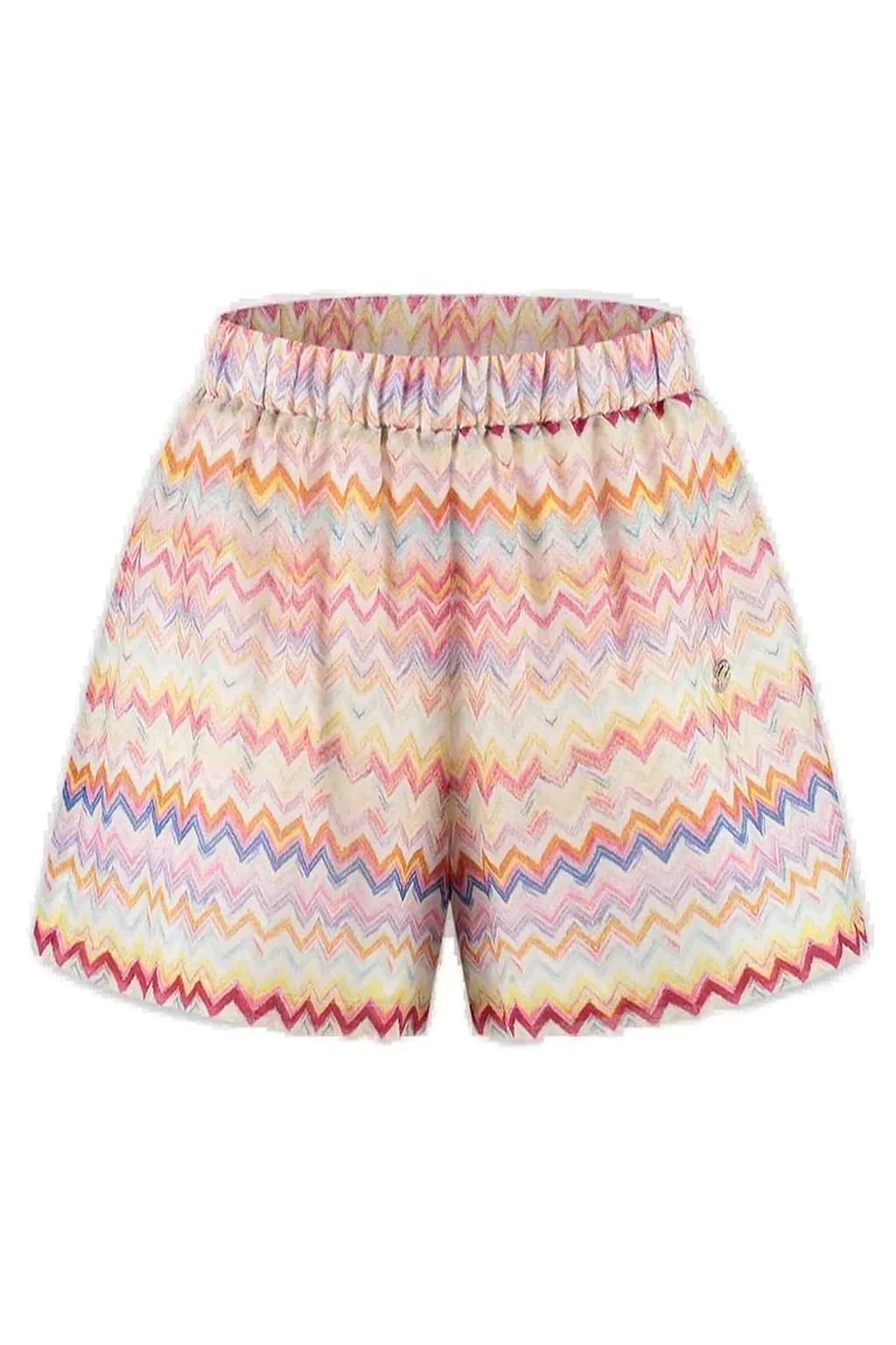 Missoni Kids Zigzag Elasticated Waistband Shorts