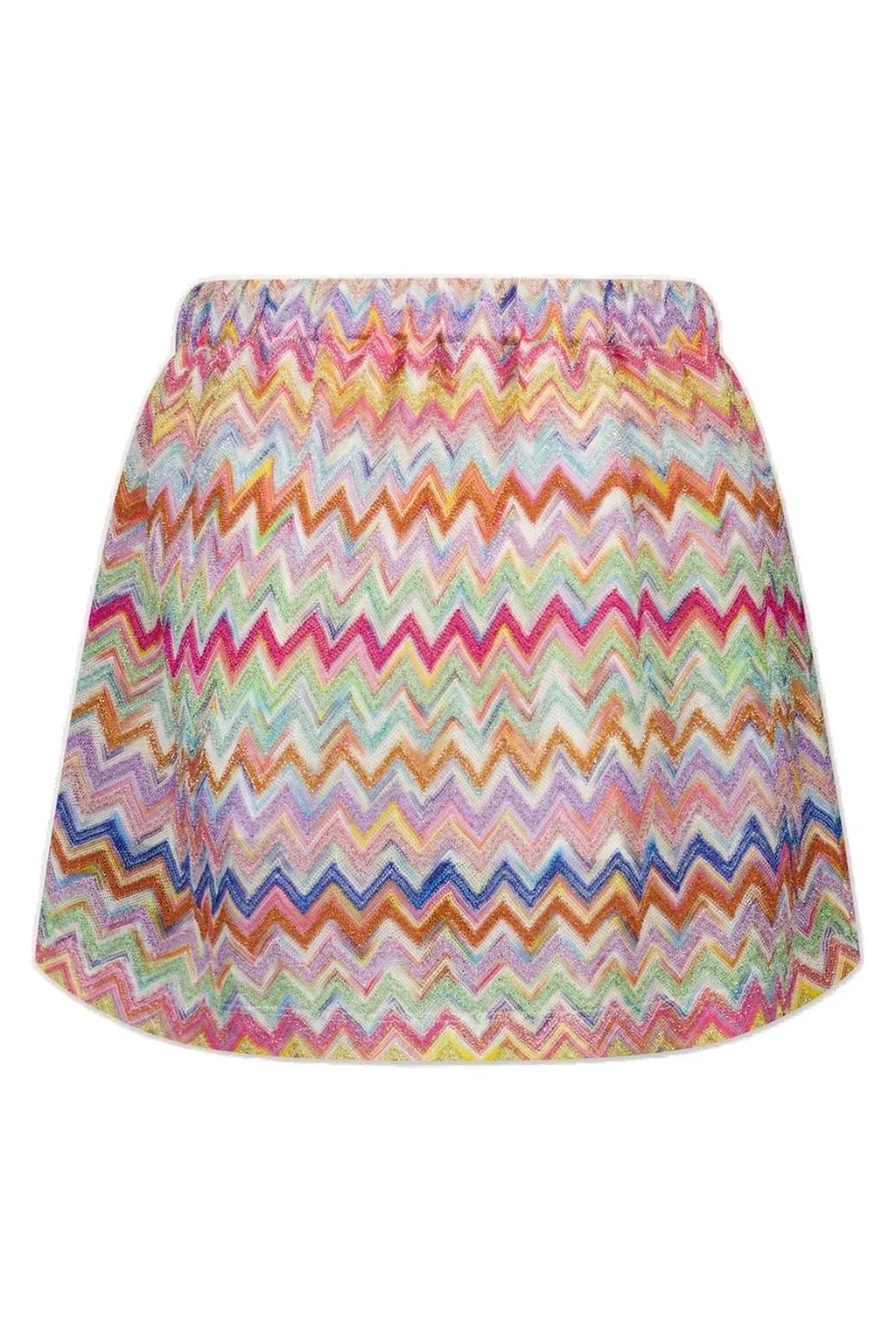 Missoni Kids Zigzag Elasticated Waistband Skirt