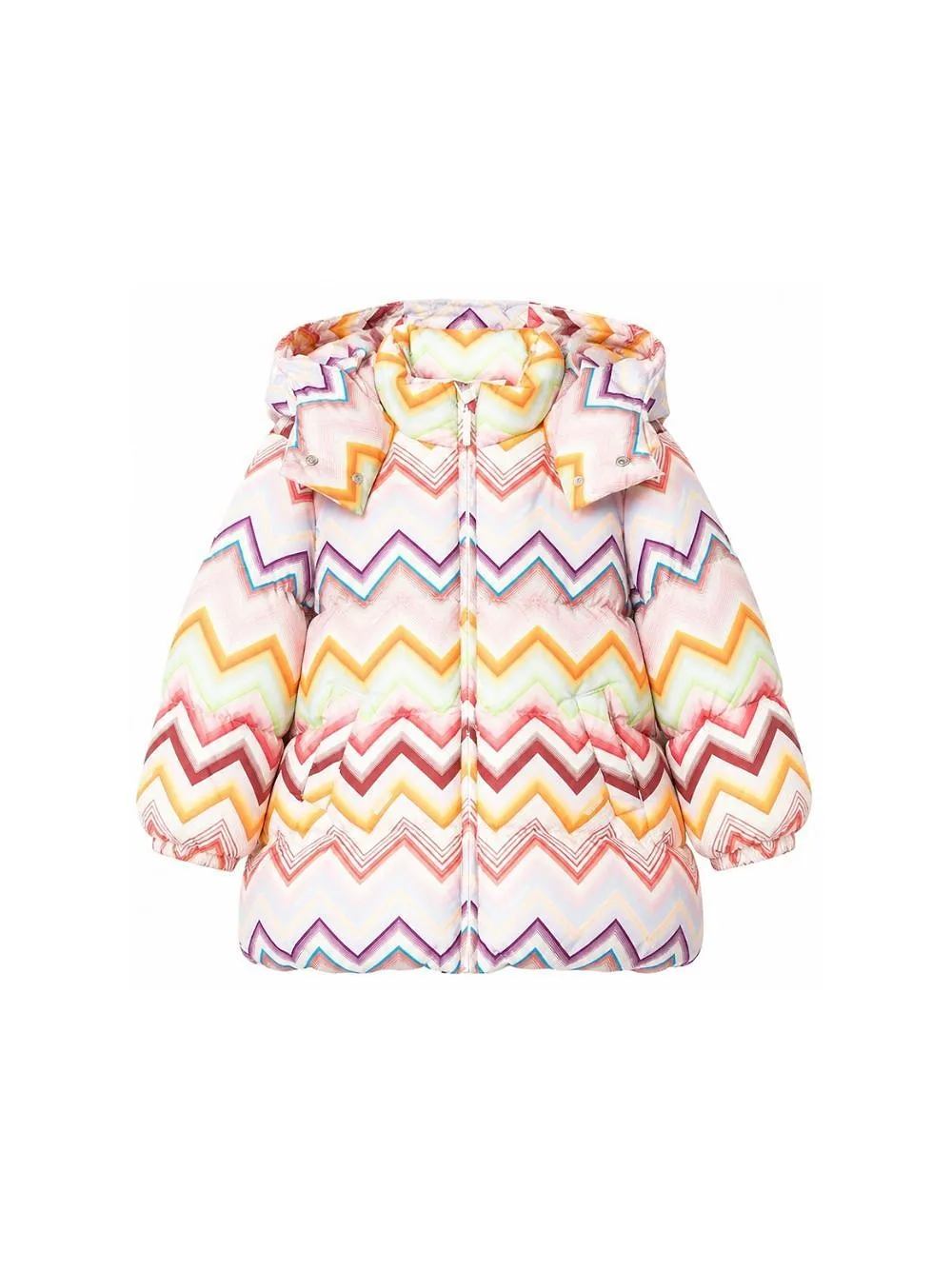 Missoni Kids Zigzag Hooded Jacket