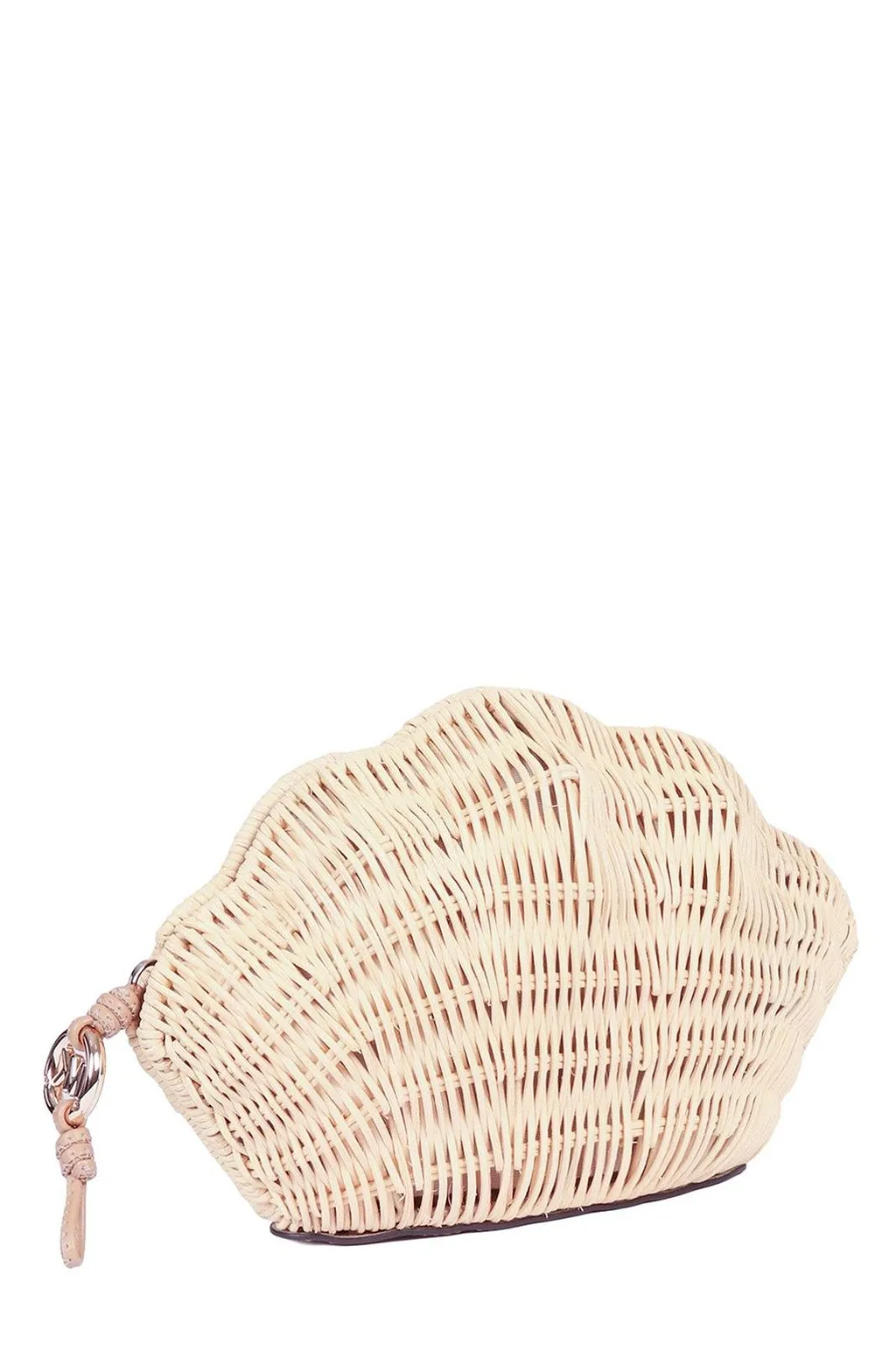 Shelly Rattan Clutch Bag