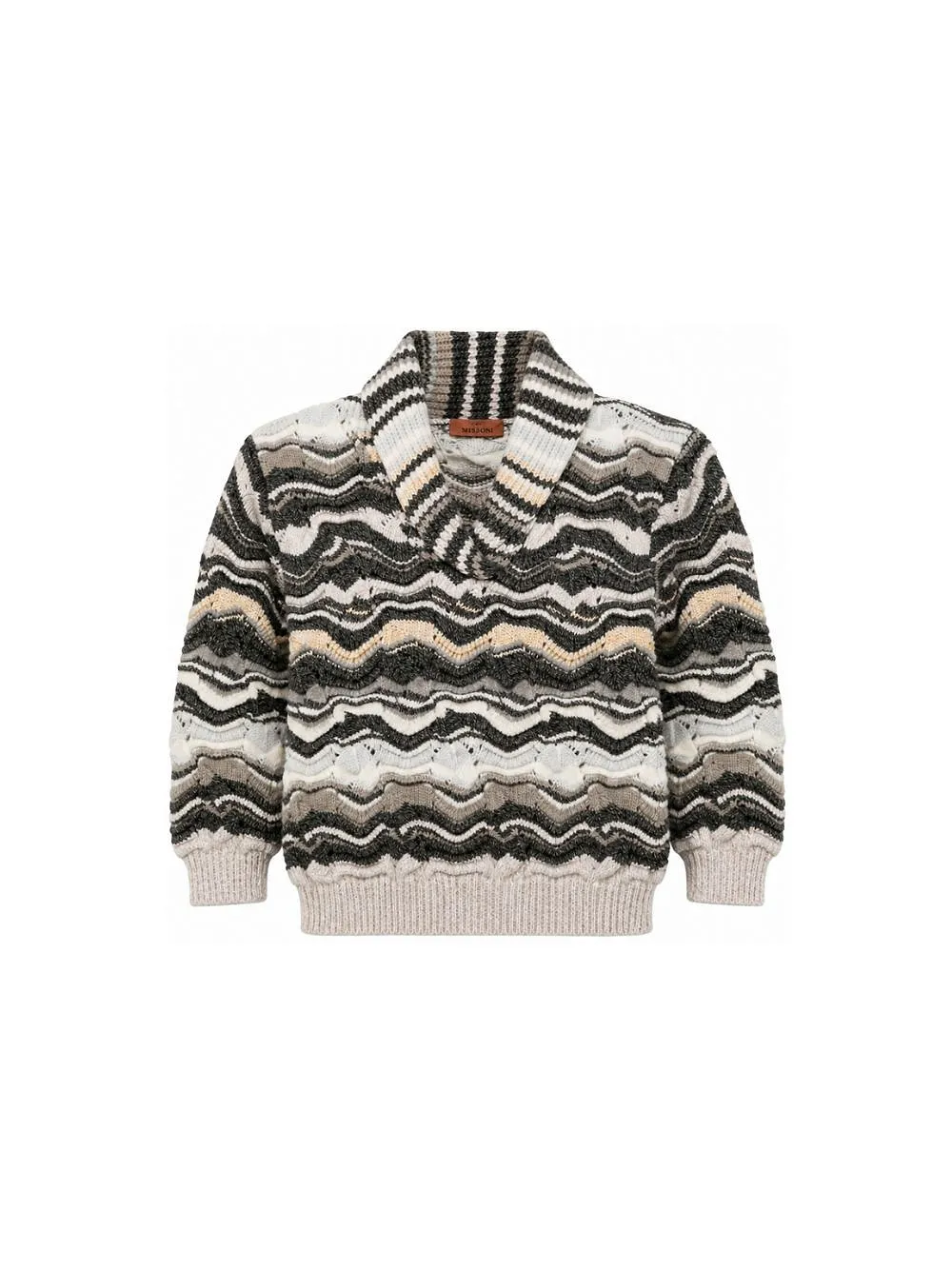 Missoni Kids Zigzag Long Sleeved Jumper