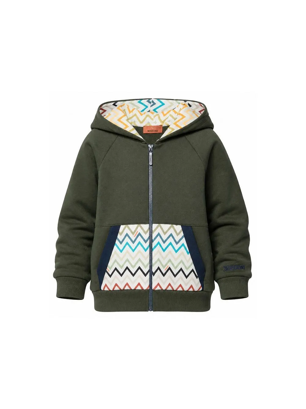 Missoni Kids Zigzag Motif Hoodie