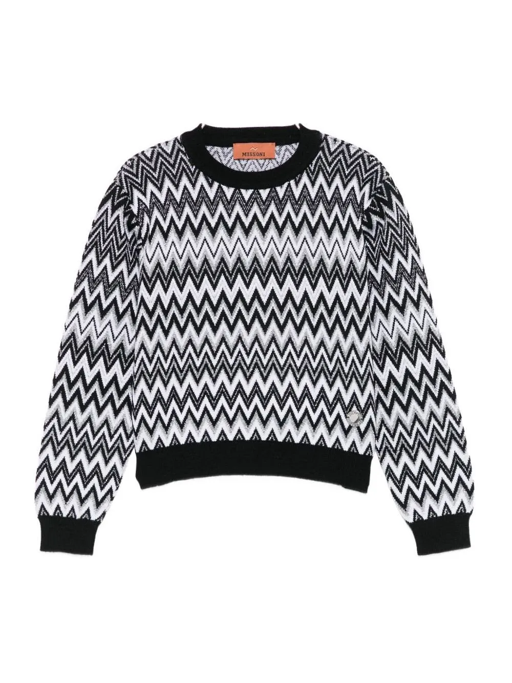 Missoni Kids Zigzag-Pattern Crewneck Jumper