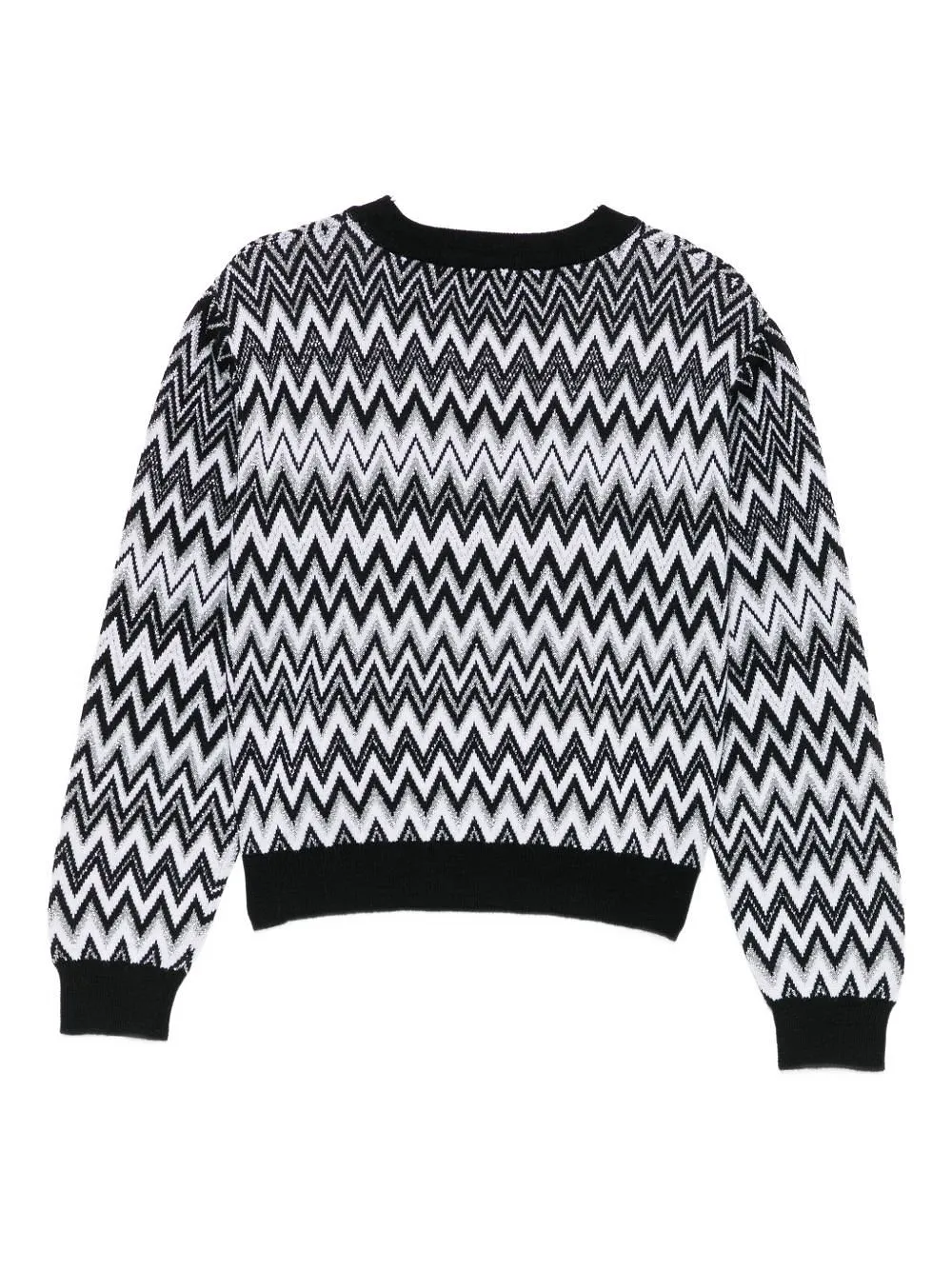 Missoni Kids Zigzag-Pattern Crewneck Jumper