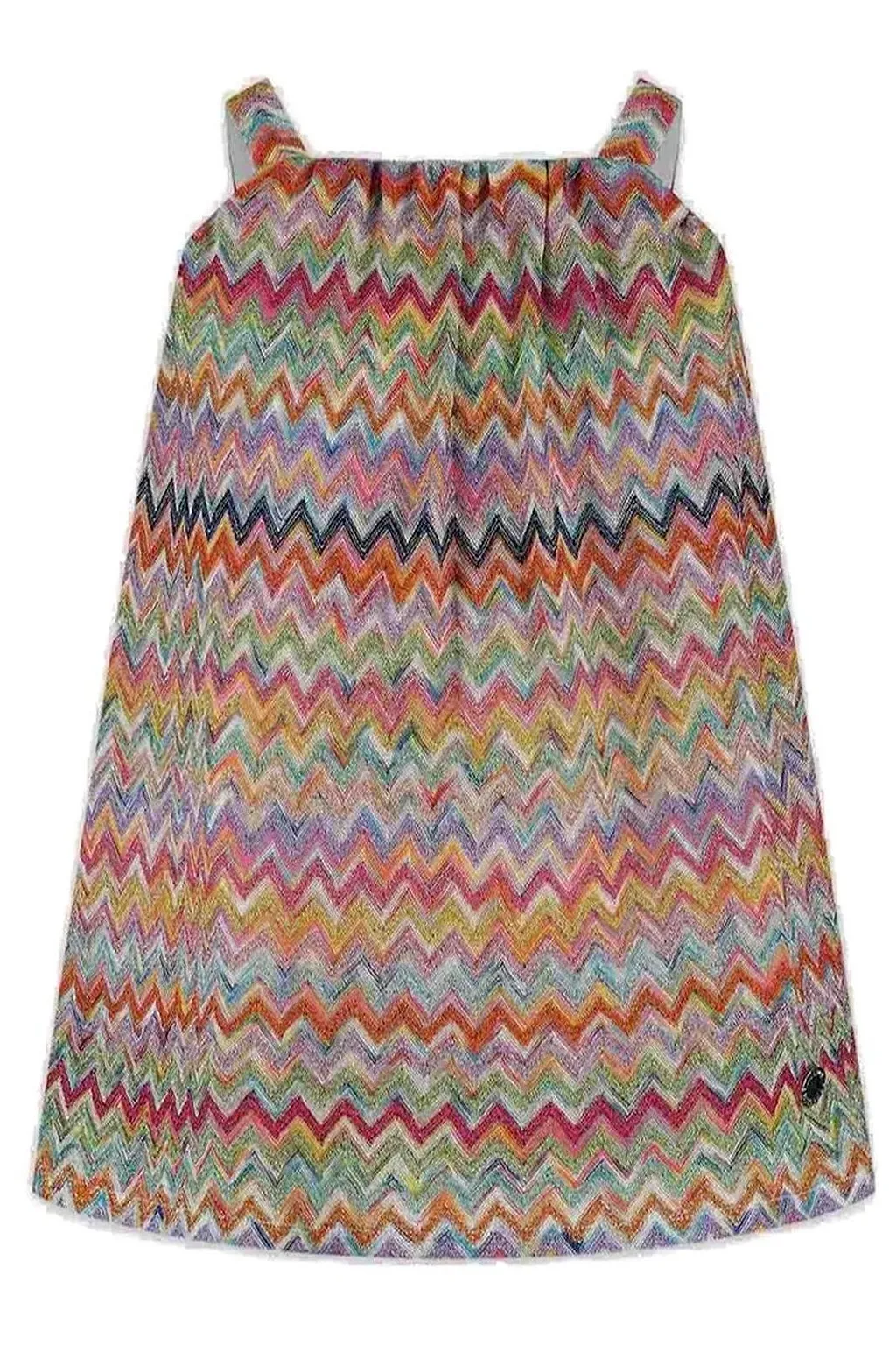 Missoni Kids Zigzag Pattern Sleeveless Top