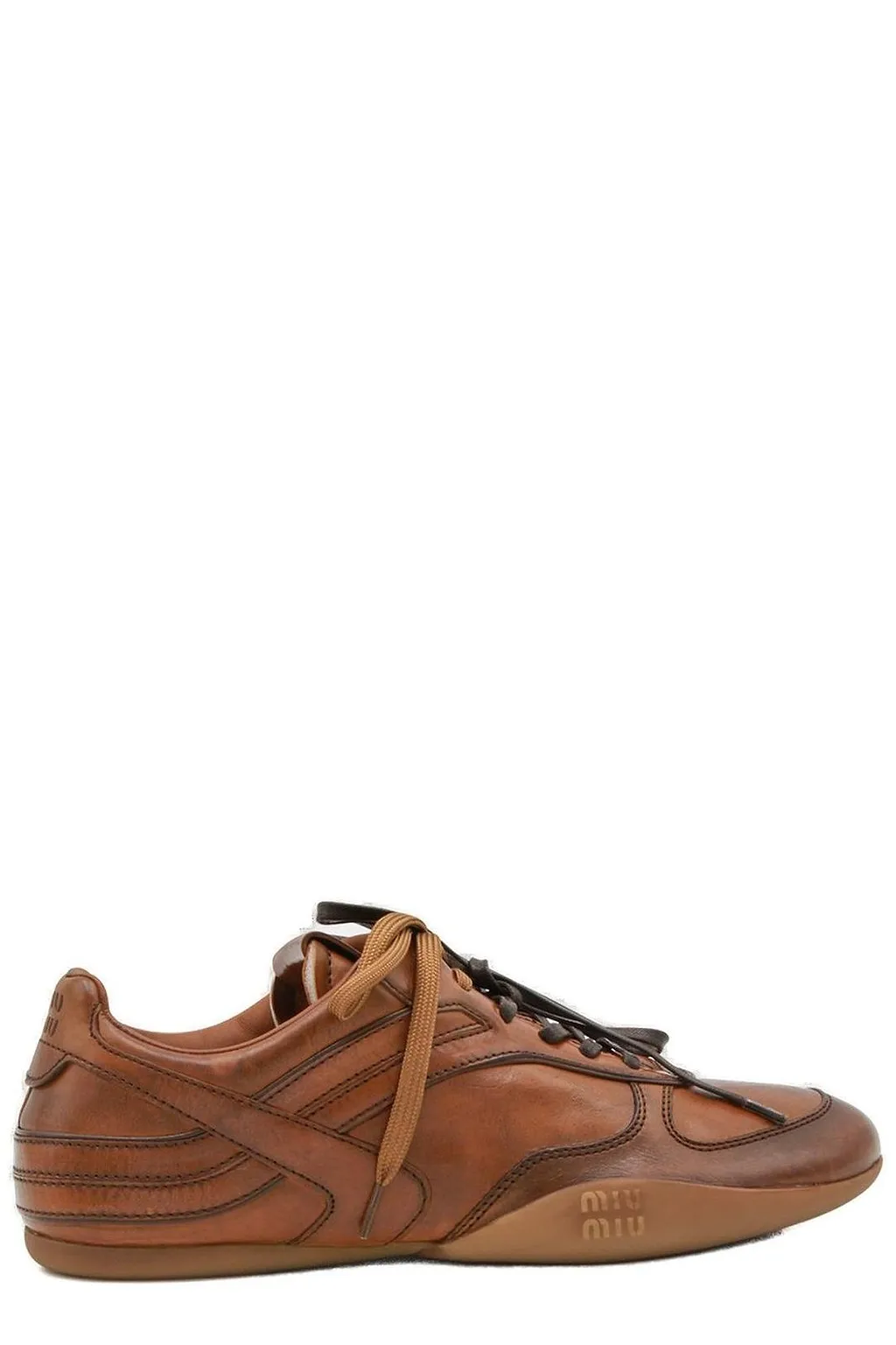 Miu Miu Gymnasium Lace-Up Sneakers