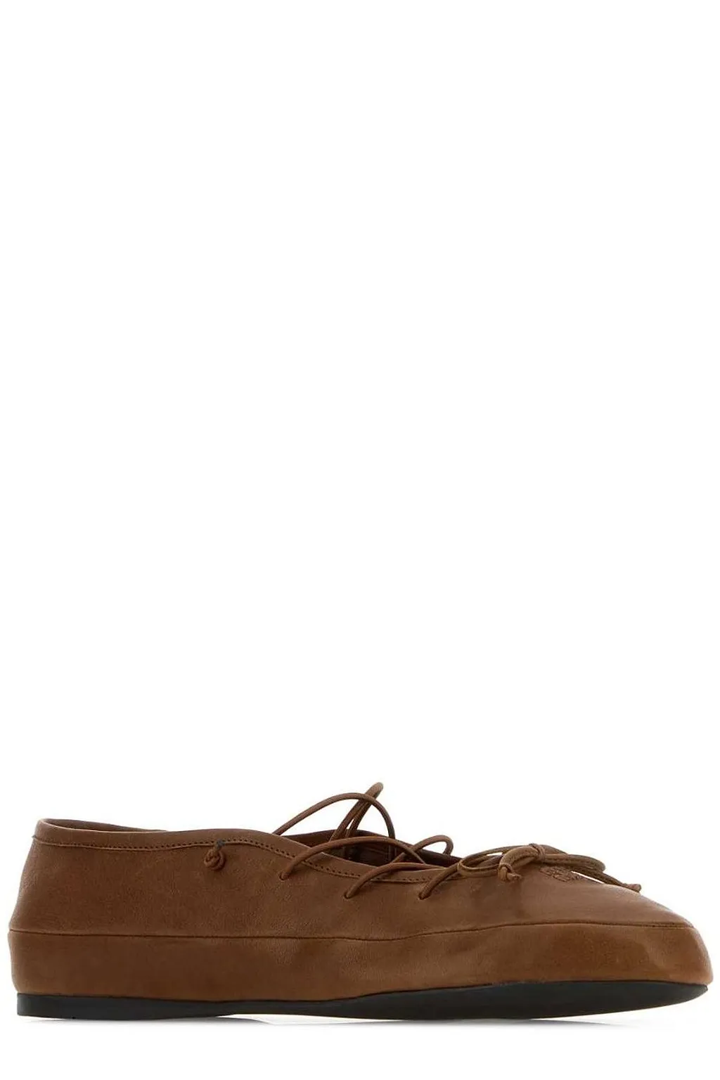 Miu Miu Lace-Up Ballerines
