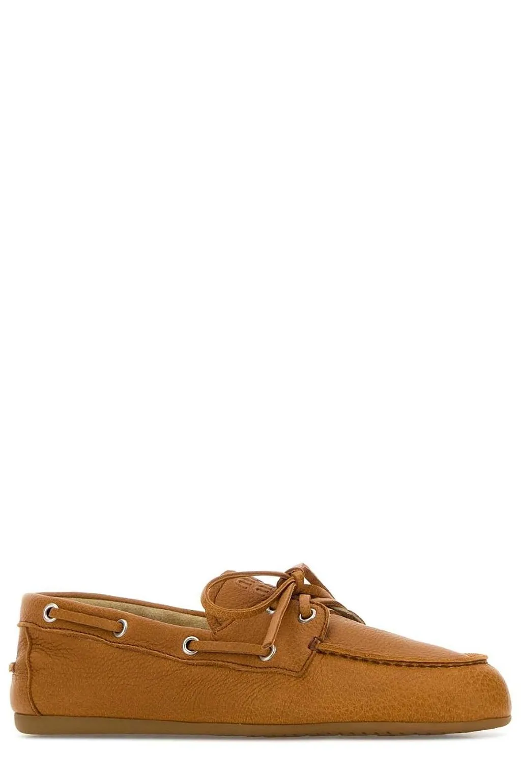 Miu Miu Lace-Up Loafers
